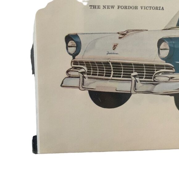 Vintage 1956 Ford V8 Lifeguard Advertisement Ad Advertising - Picture 6 of 7